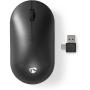 Nedis Mouse Wireless Stille Mouse 1200 DPI Aantal Knoppen: 3 Tweehandig