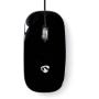 Nedis Bedrade Mouse Dpi: 1000 DPI 3 Buttons Tweehandig 1.20m Stille Mouse