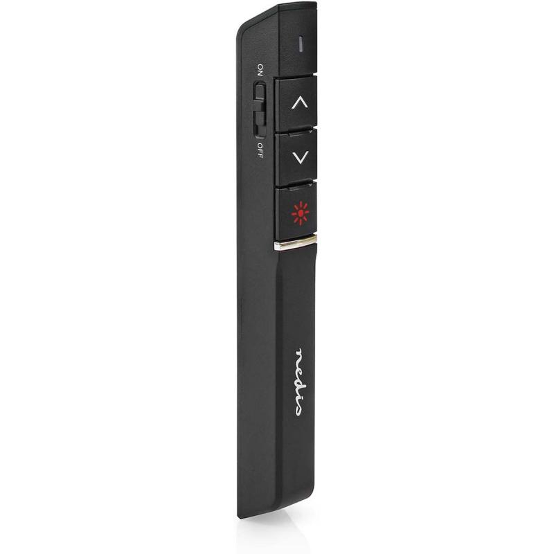 Nedis Presenter Laserpointerbereik Tot: 100m Wireless Bereik Tot: 30m Black