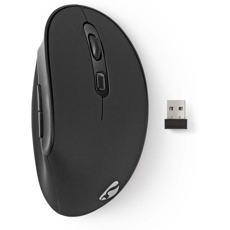 Nedis Mouse Wireless 800 / 1000 / 1600 DPI Adjustable DPI Amount Buttons 6