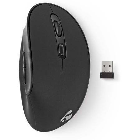 Nedis Mouse Wireless 800 / 1000 / 1600 DPI Adjustable DPI Amount Buttons 6
