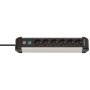 Brennenstuhl Alu-Line PDU 16A w/ 6X Type F Sockets w/ Switch