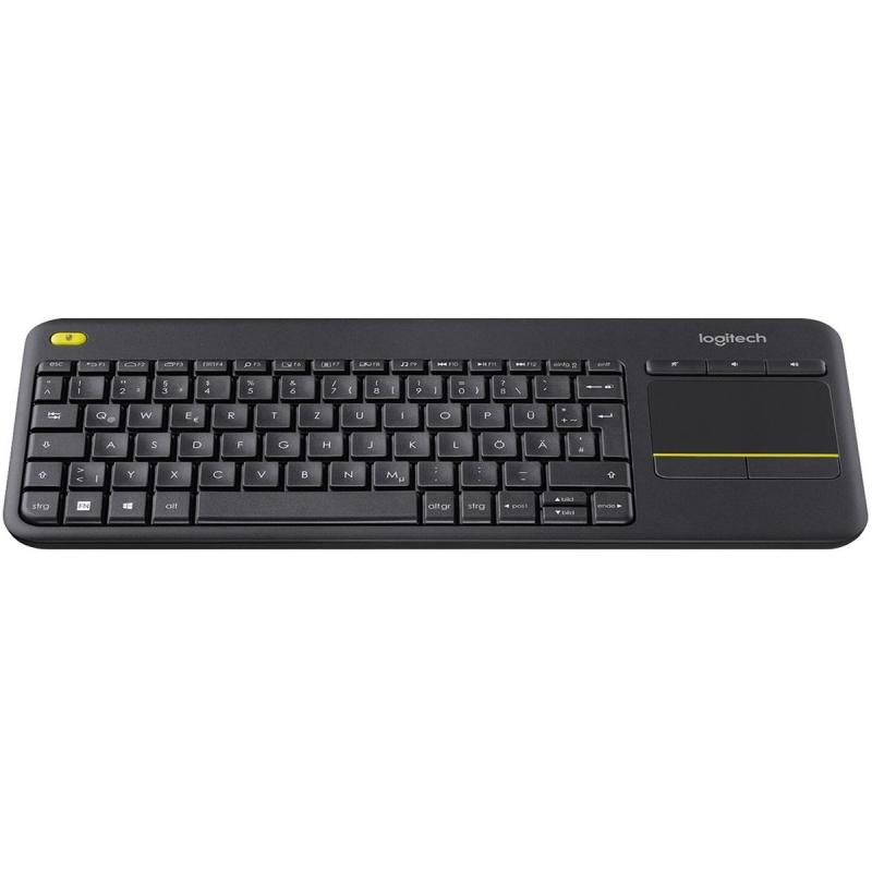 Logitech K400 Plus Touch Keyboard Black (DE)