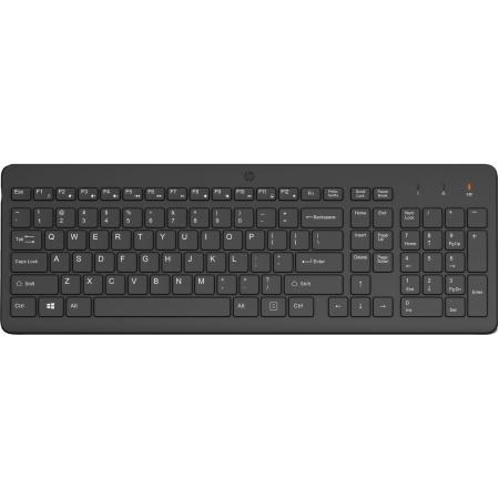HP 225 WL KBD EMEA - Intl English Loc Euro Plug
