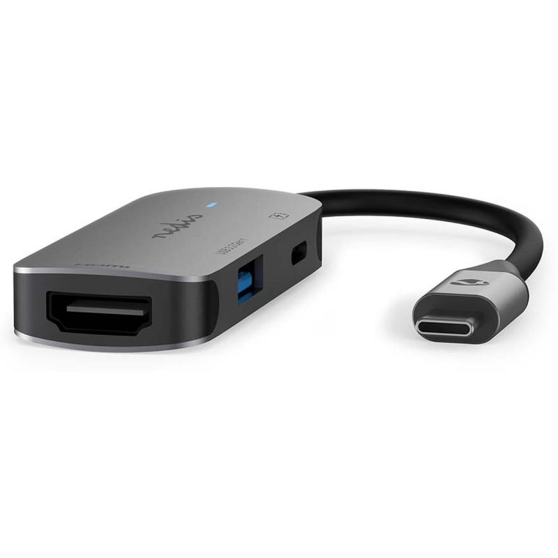 Nedis USB-C 3.2 Gen1 MULTI-Port Adap USB 3.2 HDMI Outp USB-A F USB-C F 0.10 M