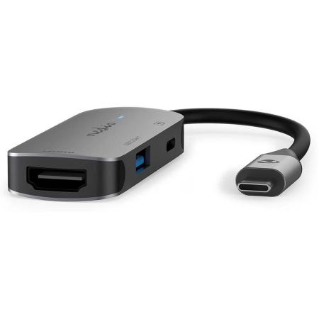 Nedis USB-C 3.2 Gen1 MULTI-Port Adap USB 3.2 HDMI Outp USB-A F USB-C F 0.10 M