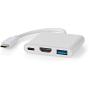 Nedis USB-C 3.2 Gen1 MULTI-Port Adap USB 3.2 HDMI Outp USB-A F USB-C F 0.10 M