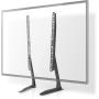 Nedis Fixed TV Desk Stand 13-70&amp;quot; Max Screen Weight: 50 KG Column Designn Steel