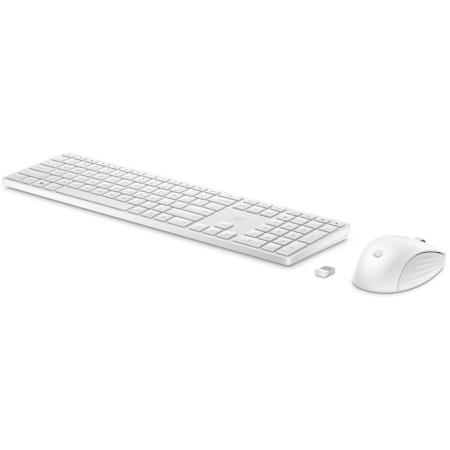 HP 655 Wireless KB/Mse Combo WHT EMEA-Intl English Loc w/ Euro Plug