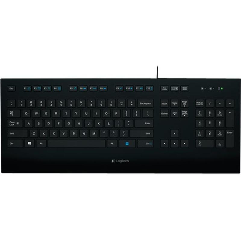 Logitech K280E Corded Keyb.usb Blackoem(Pan)