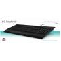 Logitech K280E Corded Keyb.usb Blackoem(Pan)
