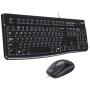 Logitech MK120 Corded Desktop Black (ES)
