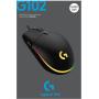 Logitech G102 Lightsync - Black - Eer