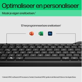 HP 475 Dual-Mode WL KBD EMEA - Intl English Loc w/ Euro Plug