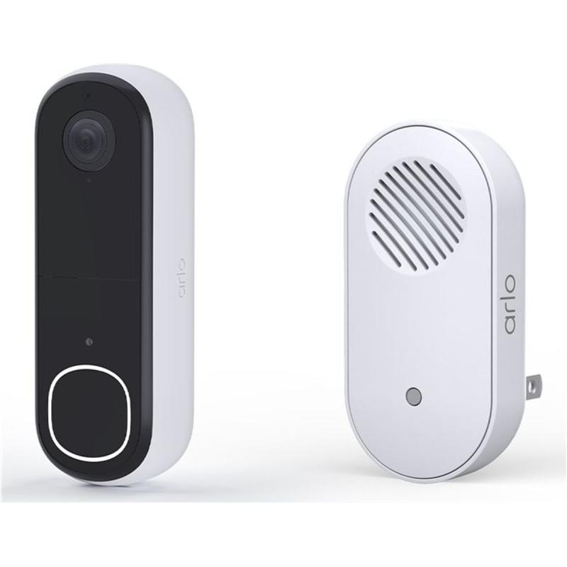 Arlo Essential 2 Video Doorbell 2K w/