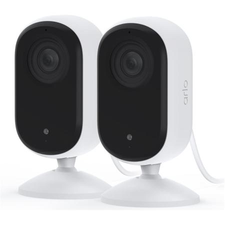 Arlo Essential 2 2K Indoor Camera 2pack