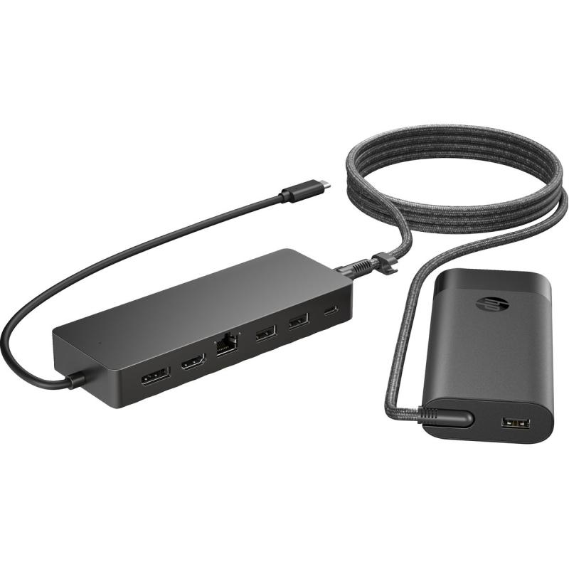 HP Acc: Universal USB-C Hub And Laptop Charger Combo