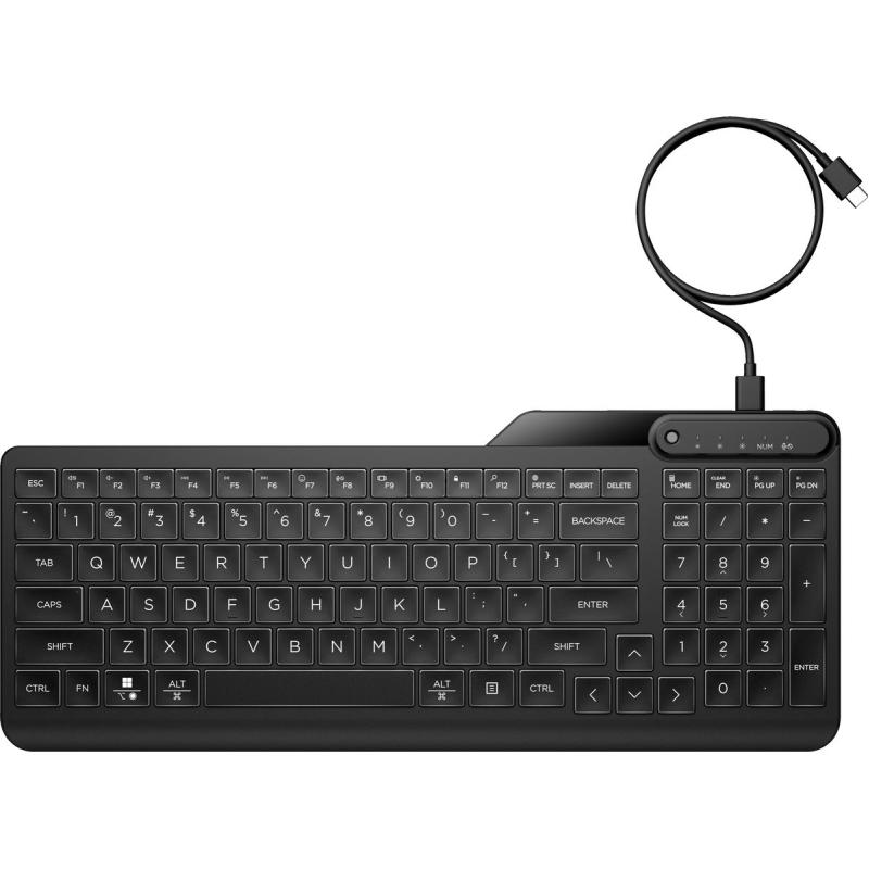 HP 405 Multi-Device BL WD KBD EMEA - Intl English Loc w/ Euro Plug