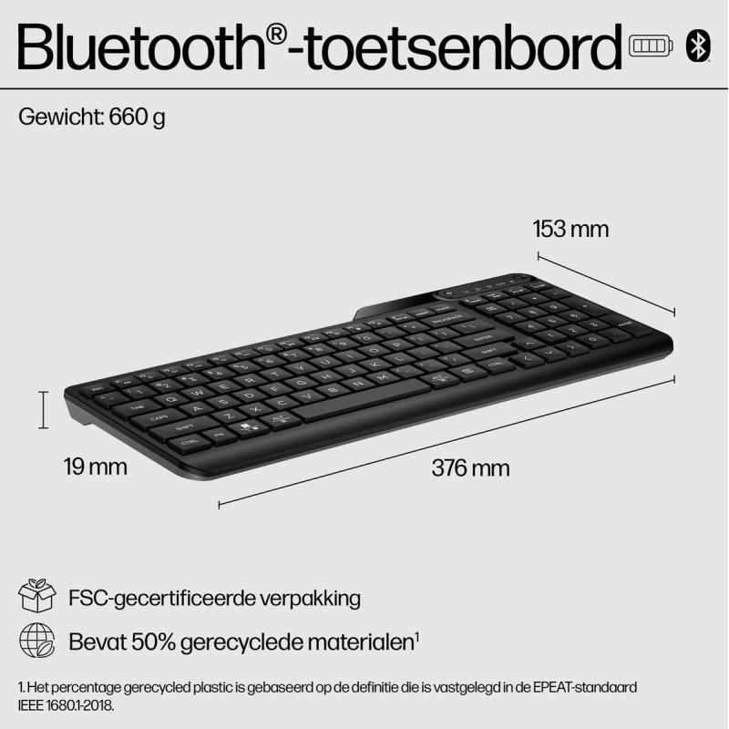 HP 460 Multi-Device BT KBD Euro