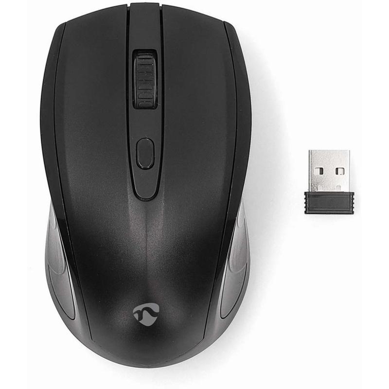 Nedis Mouse Wireless 800 1200 1600 DPI Adjustable DPI Buttons: 4 TwoHanded