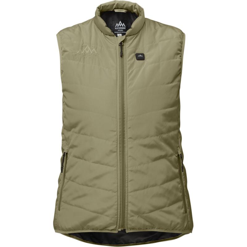 Heat Experience Heatx Heated Everyday Vest Womens L Lichen Green