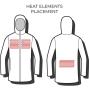Heat Experience Heatx Heated Oslo Coat Mens L Black
