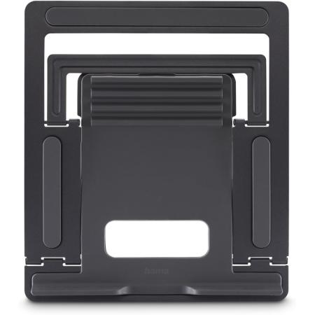 Hama Laptop-Standard Metal 4 ST Kantelb. Inklapb. Tot 40 cm (15.6) Grey
