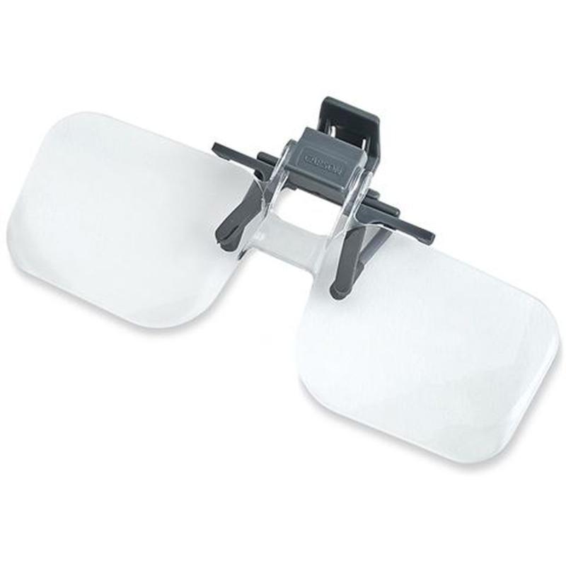 Carson Magnifying Glasses 2X (+4.00 Dioptrie) Clip-On And Flip-Up