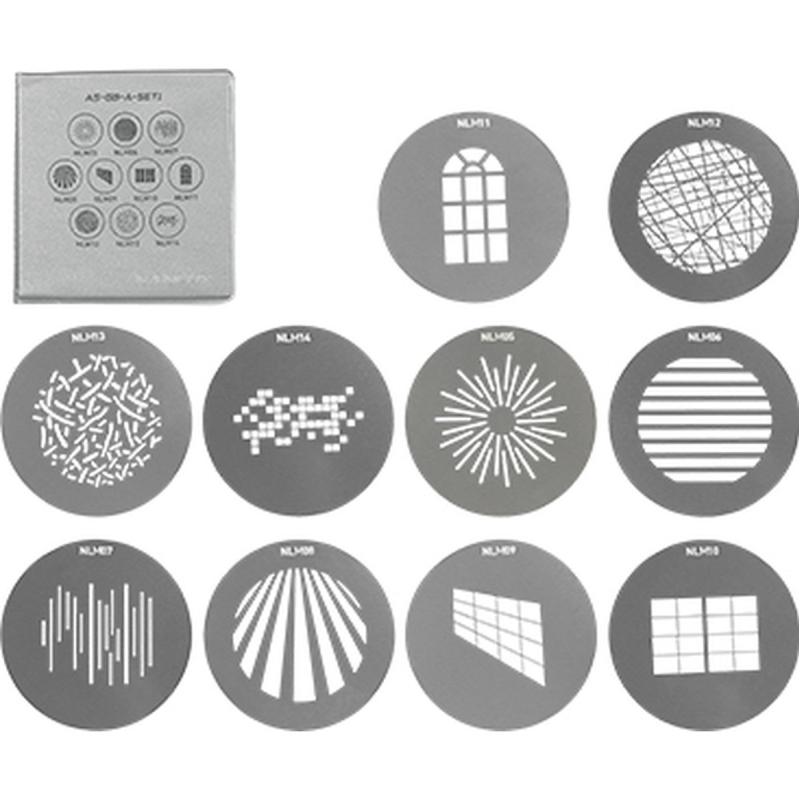 Nanlux NL Mount Projection Attachment GOBO Set 1