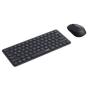Rapoo 9010m Keyboard + Mouse Comboset Qwerty(NL) Black