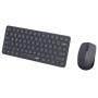 Rapoo 9010m Keyboard + Mouse Comboset Qwerty(NL) Black