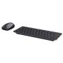 Rapoo 9010m Keyboard + Mouse Comboset Qwerty(NL) Black