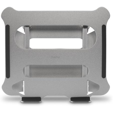Hama Laptop-Standard Alu In Hoogte Verst. Kantelb. Tot 40 cm (15.6) Silver