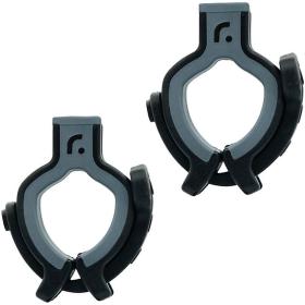 Radius Pair Of RAD Universal Mic Clips Dark Grey Soft Grip Clips Only No Hoops