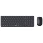Rapoo 9310m Keyboard + Mouse Comboset Qwerty (NL) Black