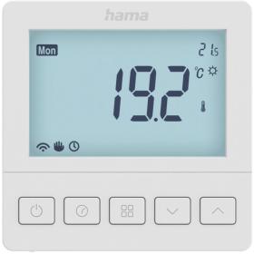 Hama Slimme Kamerthermostaat For Vloerverwarming Digital WLAN-Verwarmingsrege