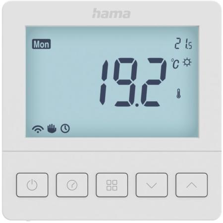 Hama Slimme Kamerthermostaat For Vloerverwarming Digital WLAN-Verwarmingsrege