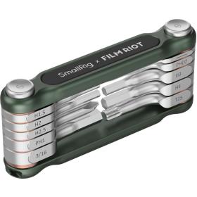 SmallRig X Film Riot 10 In 1 Detent Folding Multi Tool Kit (Green) 4814