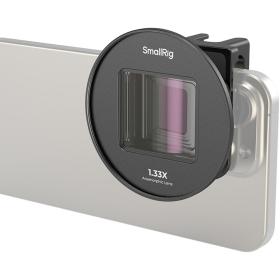 SmallRig 4590 1.33X Anamorphic Lens For Mobile Phone (T Mount)