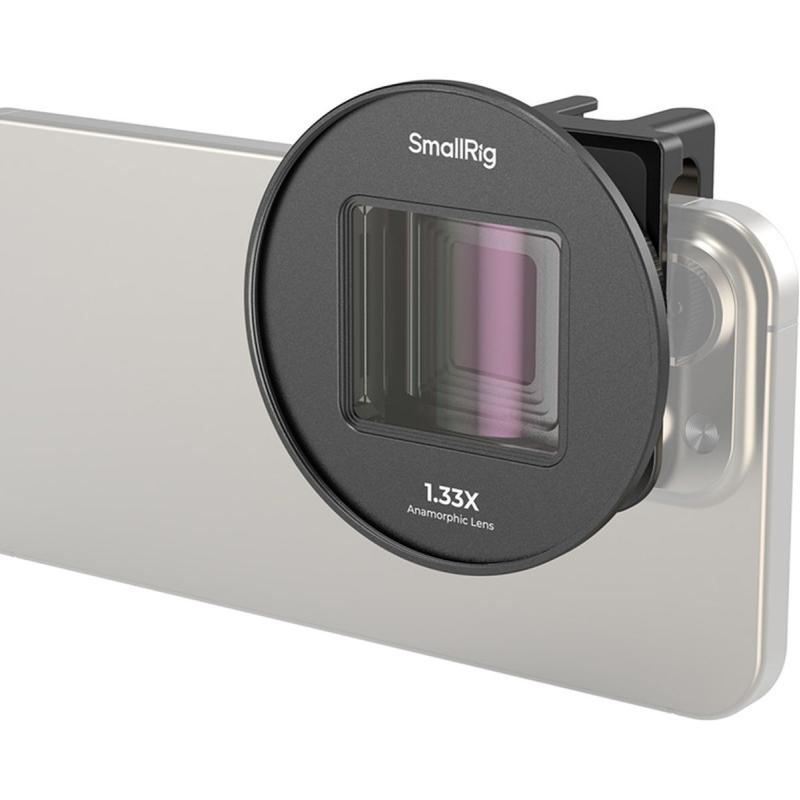 SmallRig 4590 1.33X Anamorphic Lens For Mobile Phone (T Mount)