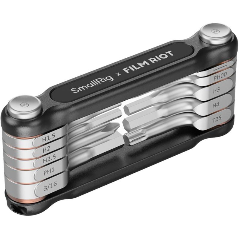 SmallRig X Film Riot 10 In 1 Detent Folding Multi Tool Kit (Black) 4375