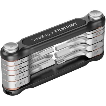 SmallRig X Film Riot 10 In 1 Detent Folding Multi Tool Kit (Black) 4375