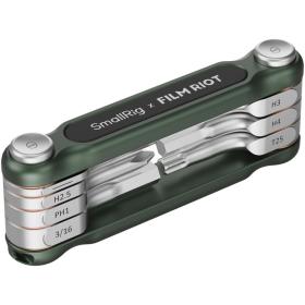 SmallRig X Film Riot 7 In 1 Detent Folding Multi Tool Kit (Green) 4812