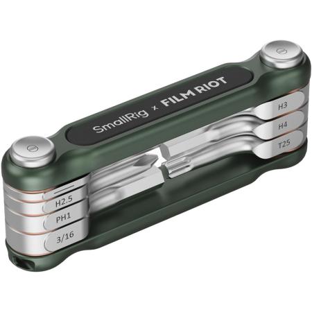 SmallRig X Film Riot 7 In 1 Detent Folding Multi Tool Kit (Green) 4812