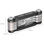 SmallRig X Film Riot 7 In 1 Detent Folding Multi Tool Kit (Red) 4811