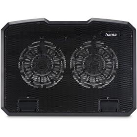 Hama Laptop-Koeler Black Metal Kantelb. Stil 2 VENT. 40 cm (15.6) Black