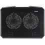 Hama Laptop-Koeler Black Metal Kantelb. Stil 2 VENT. 40 cm (15.6) Black