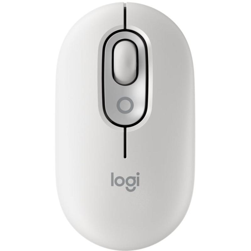Logitech Pop Mouse w/ Emoji - Off-White