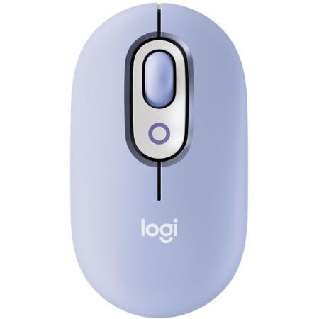 Logitech Pop Mouse w/ Emoji - Lilac