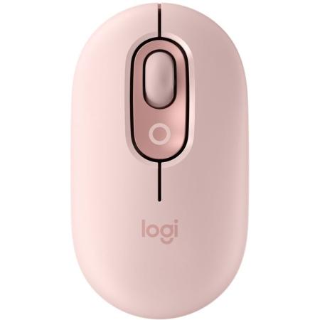 Logitech Pop Mouse w/ Emoji - Rose
